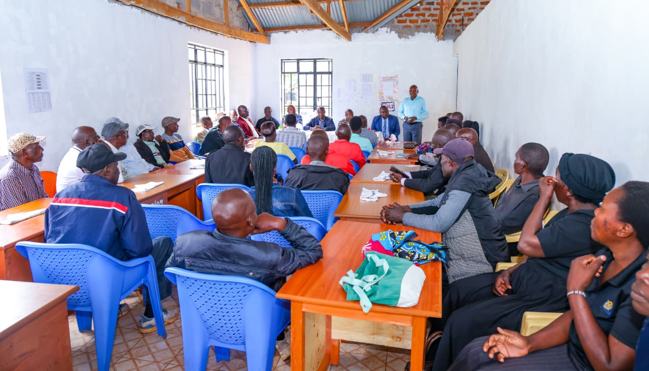 PS Wagunda lays bear the SH72 million for Wasio Primary School, Migori.