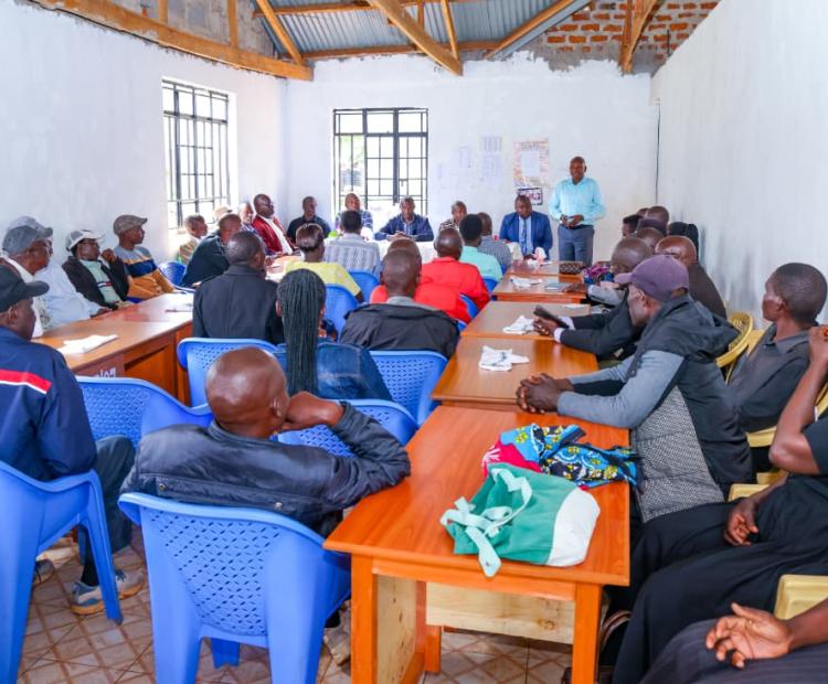 PS Wagunda lays bear the SH72 million for Wasio Primary School, Migori.